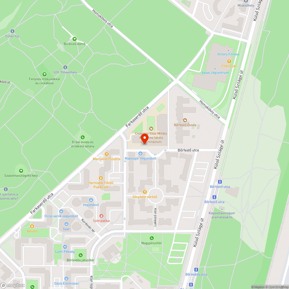 Hónapok óta parkoló elhagyott jármű bejelentés helye