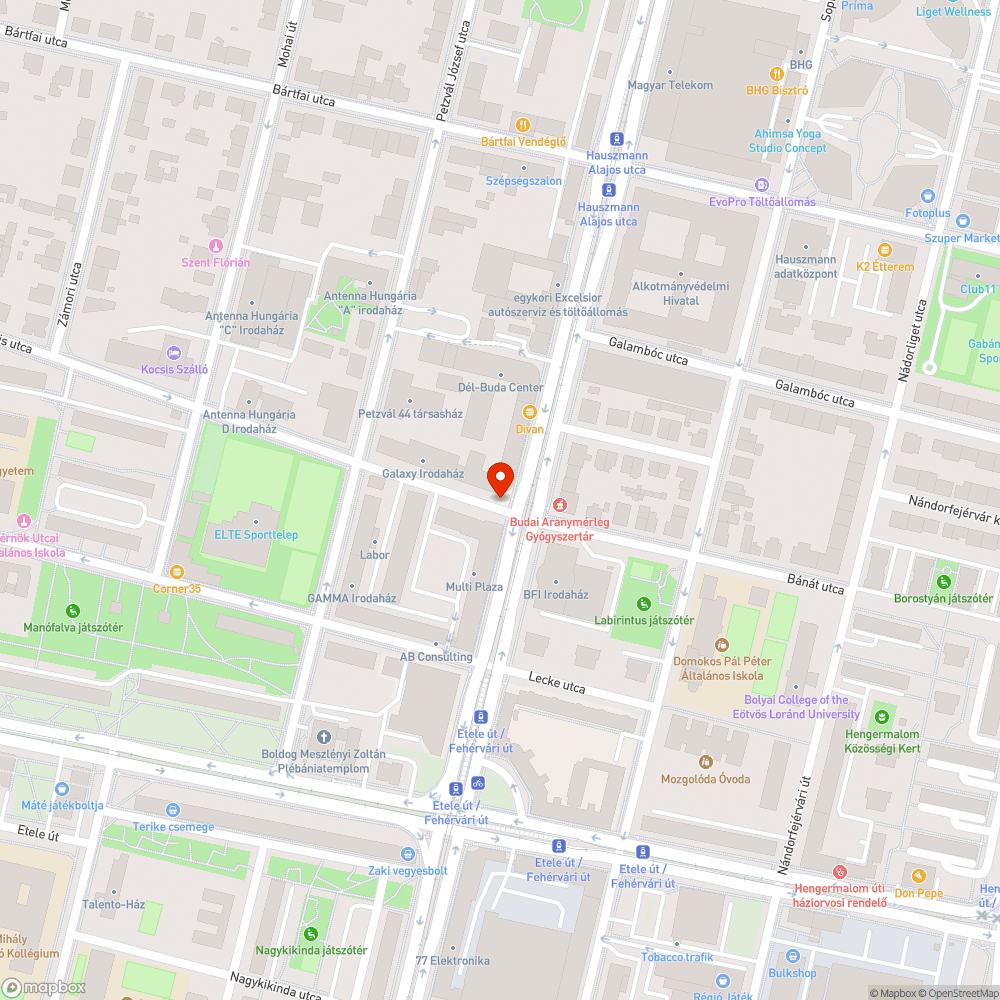 A járda előtt hatalmas kátyú van bejelentés helye