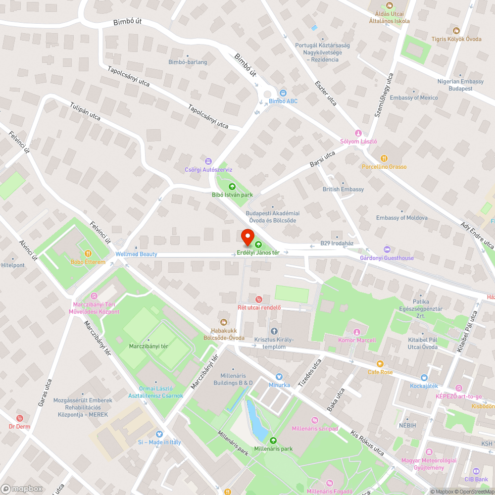 Akadály (sóláda) a Rét lépcső tengelyében bejelentés helye