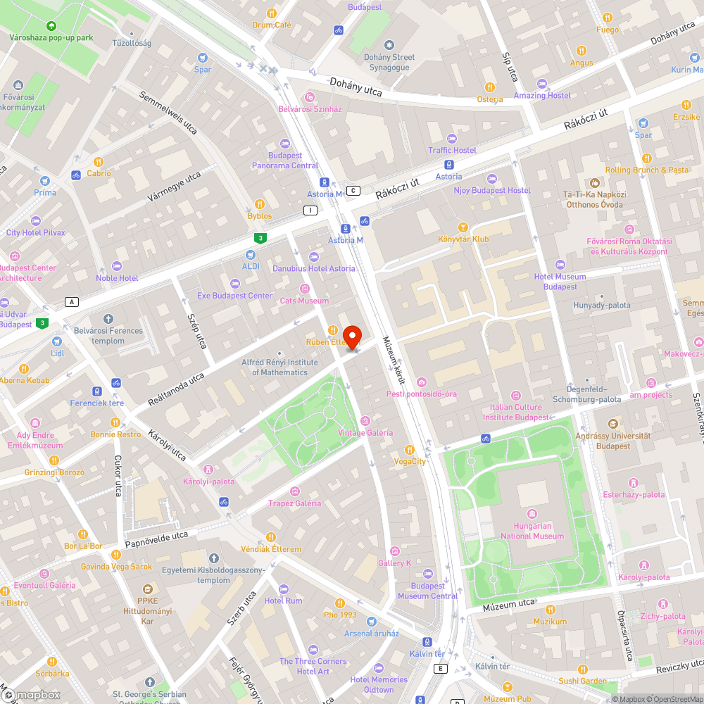 Gyalogosokat zavaró tábla bejelentés helye