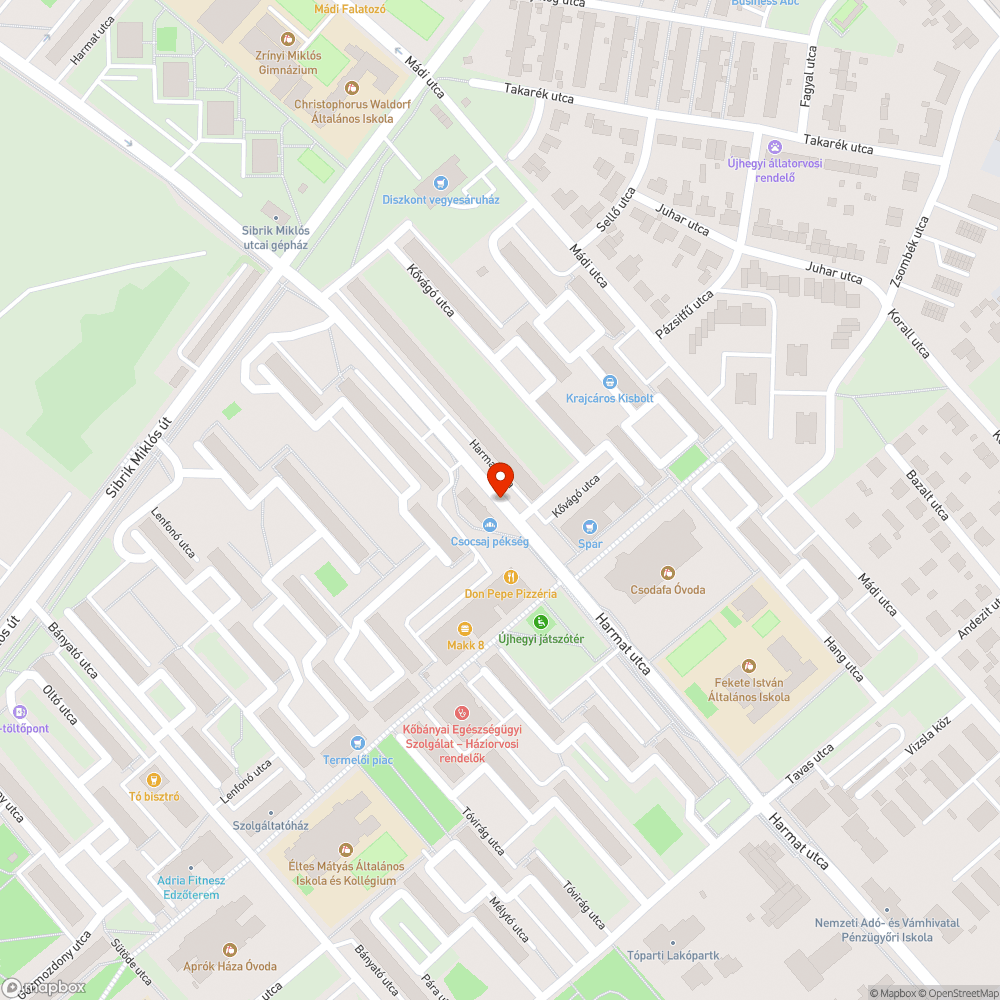 Töredezett és balesetveszélyes járda bejelentés helye