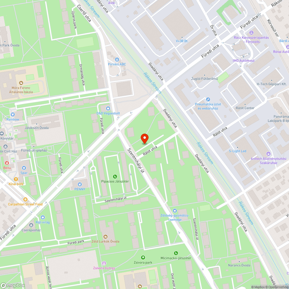 Roncs bejelentés helye