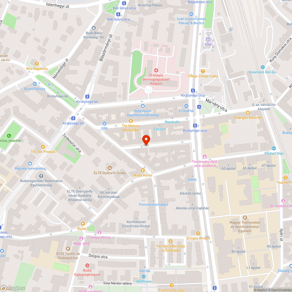 Eltömődött víznyelő Hertelendy utcában bejelentés helye