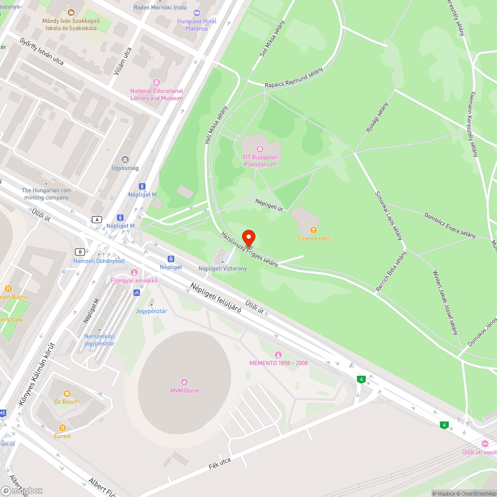 kihúzott jelzőtábla bejelentés helye