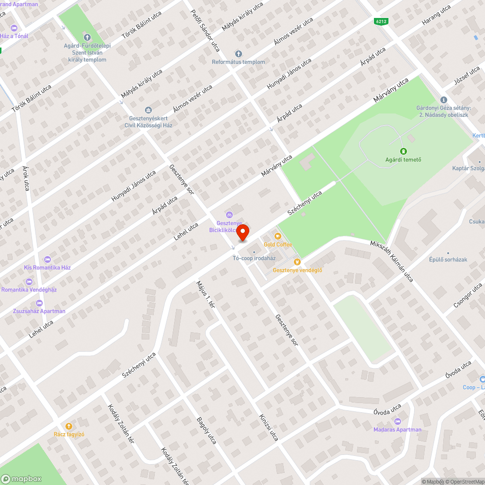 Rendszám nélküli autó az agárdi Gesztenye ABC parkolójában bejelentés helye