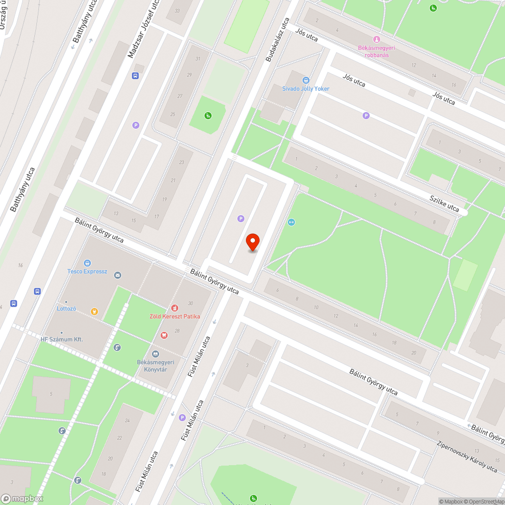 Eldugult víznyelő bejelentés helye