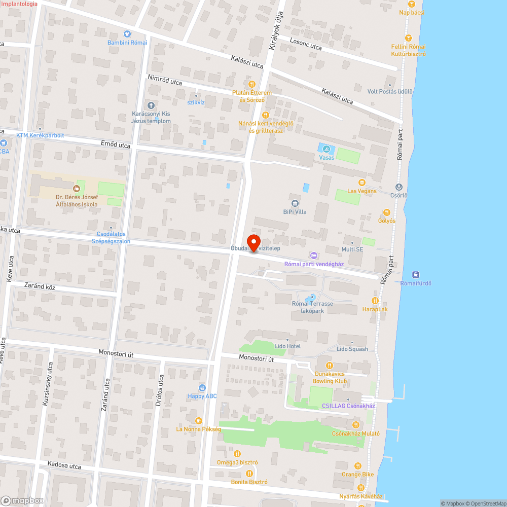 Rozgonyi kátyú bejelentés helye