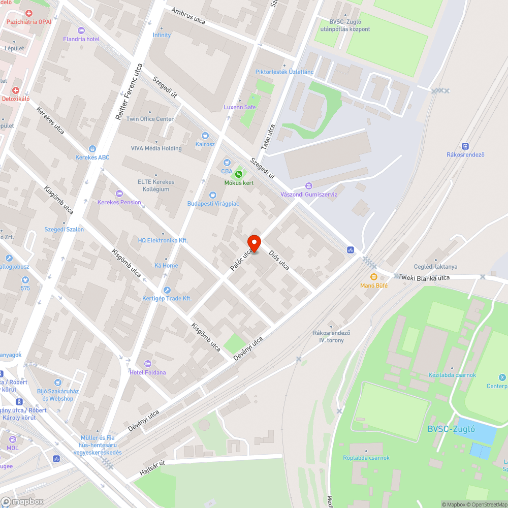 Szemét - Palóc utca 11 bejelentés helye