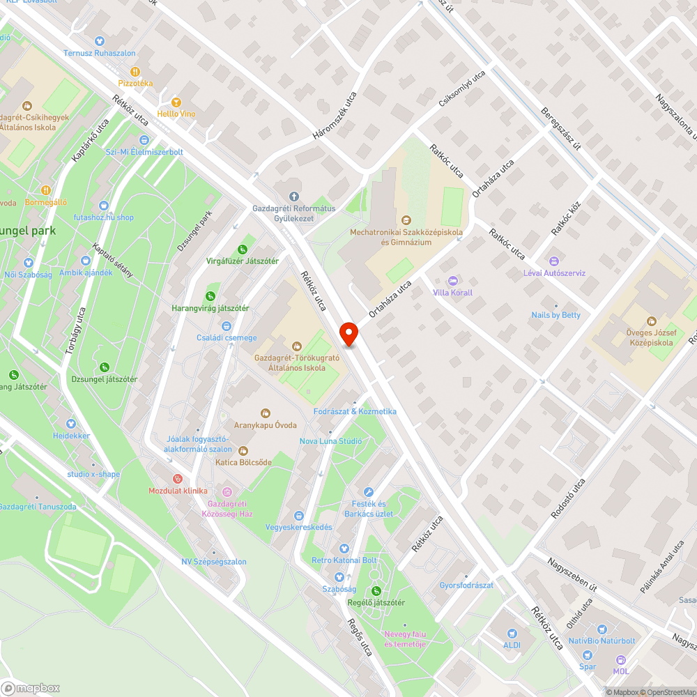 Elhagyott Ford bejelentés helye