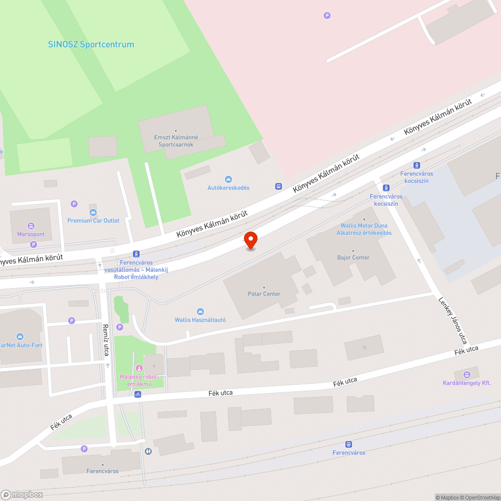 Kerékpárút megy tönkre bejelentés helye