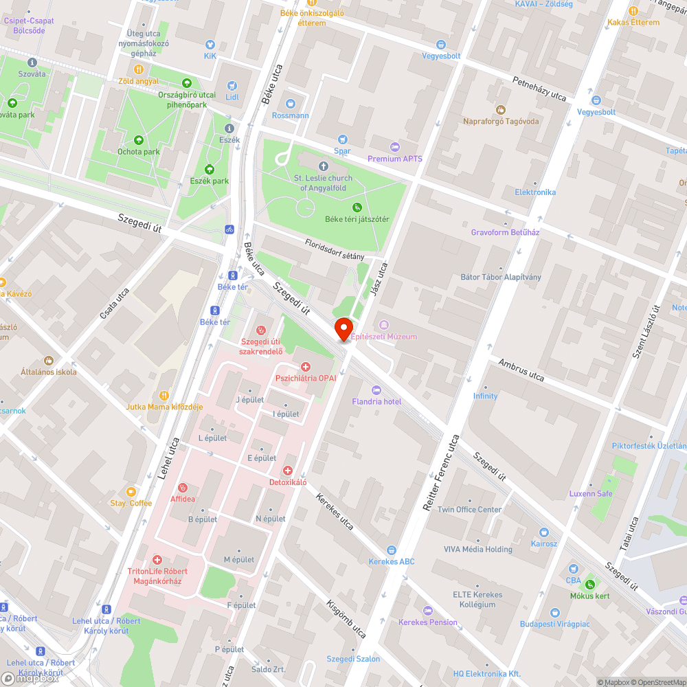 Szemetes környék Szegedi út-Jász utca bejelentés helye