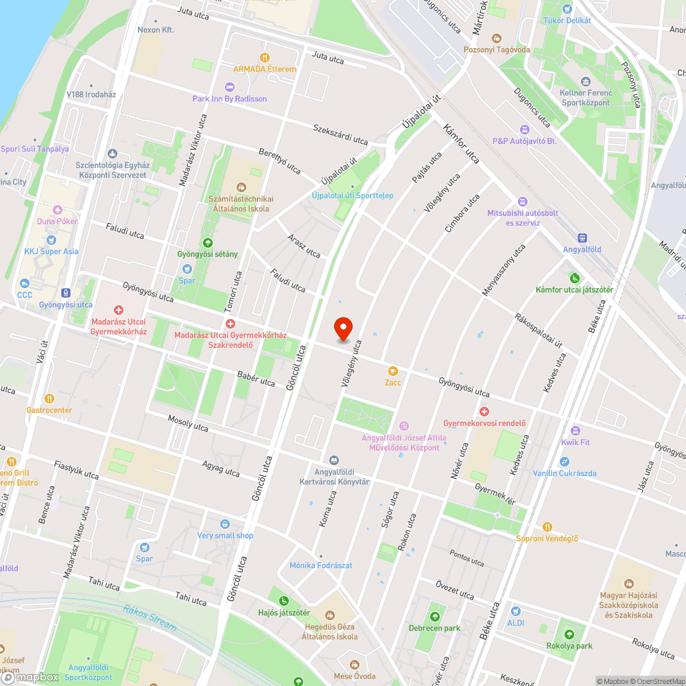 Fedlap sarka kiáll a járdából bejelentés helye