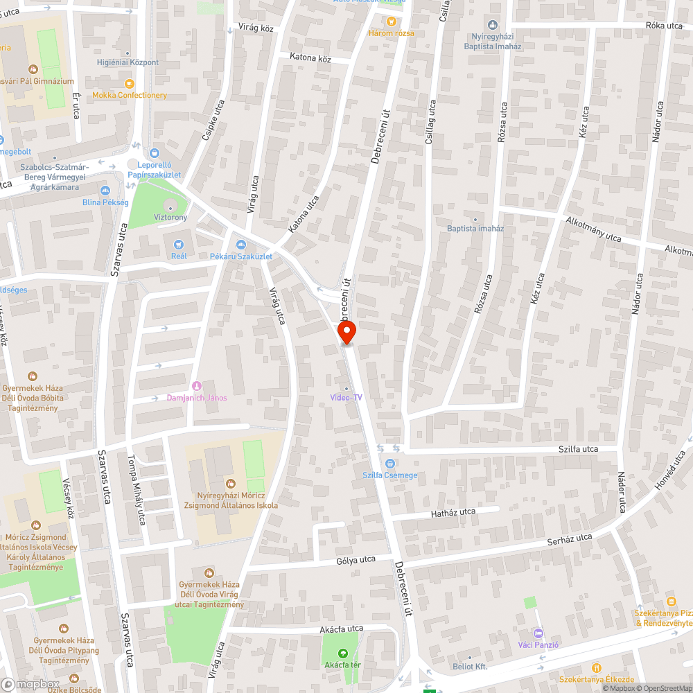 Letaposott, rendezetlen zöldterület bejelentés helye