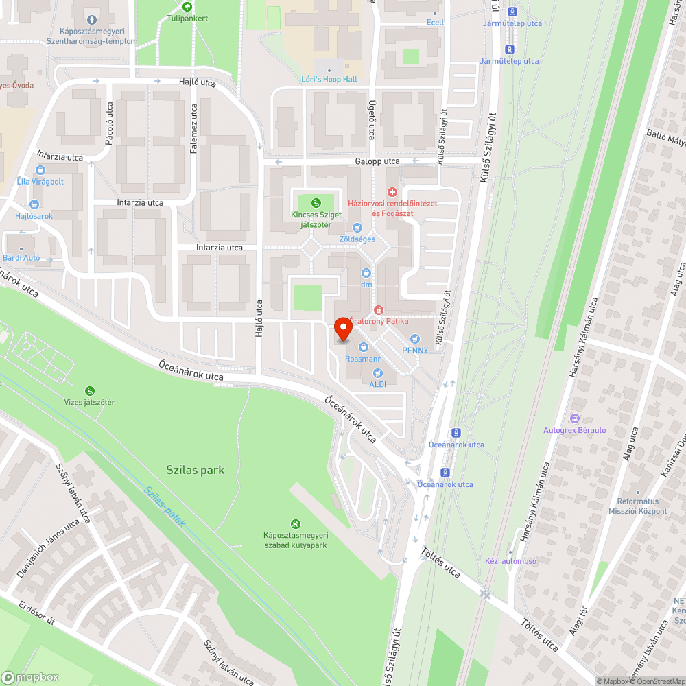 Nagyon rossz állapotban lévő útszakasz bejelentés helye