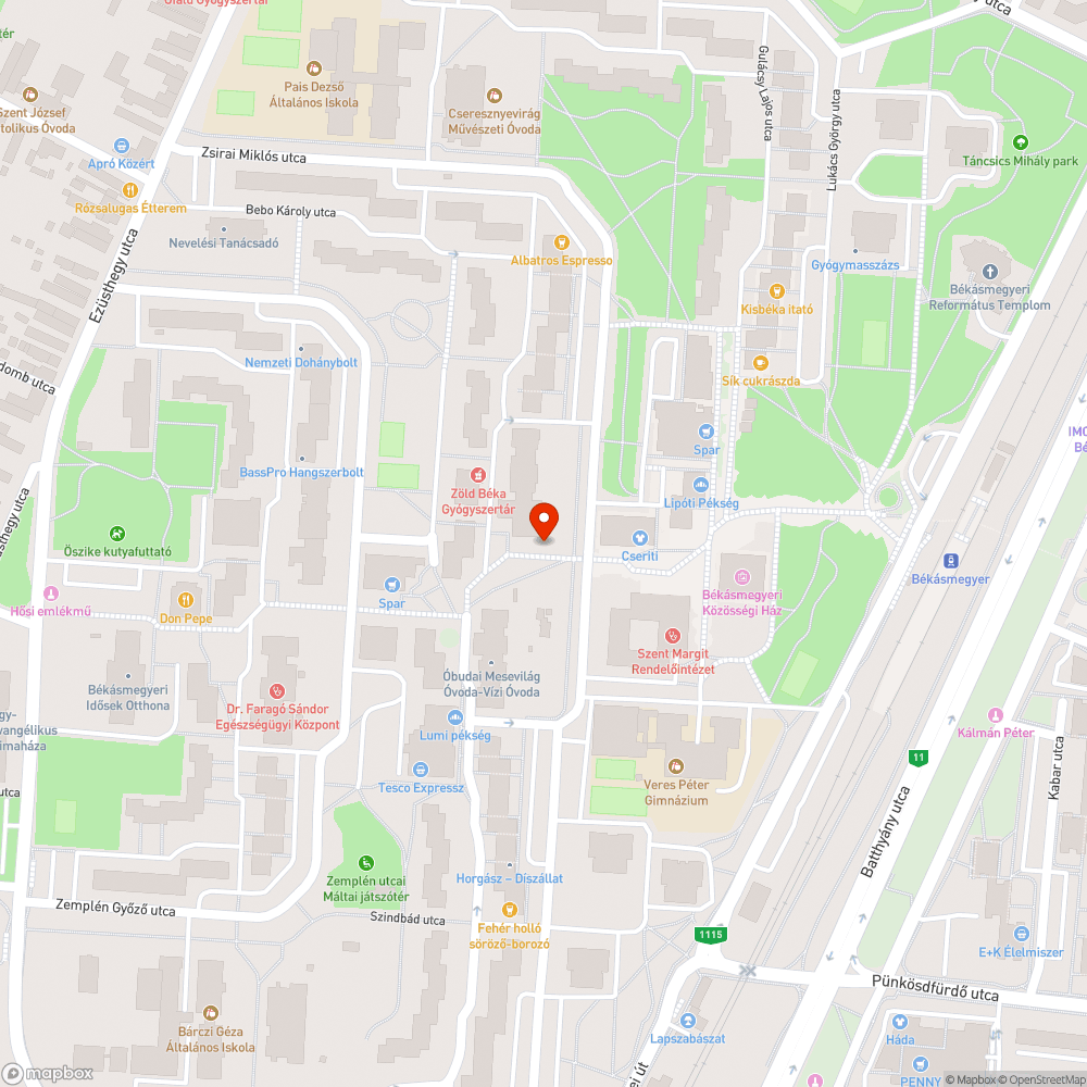 Kidőlt közműdoboz bejelentés helye