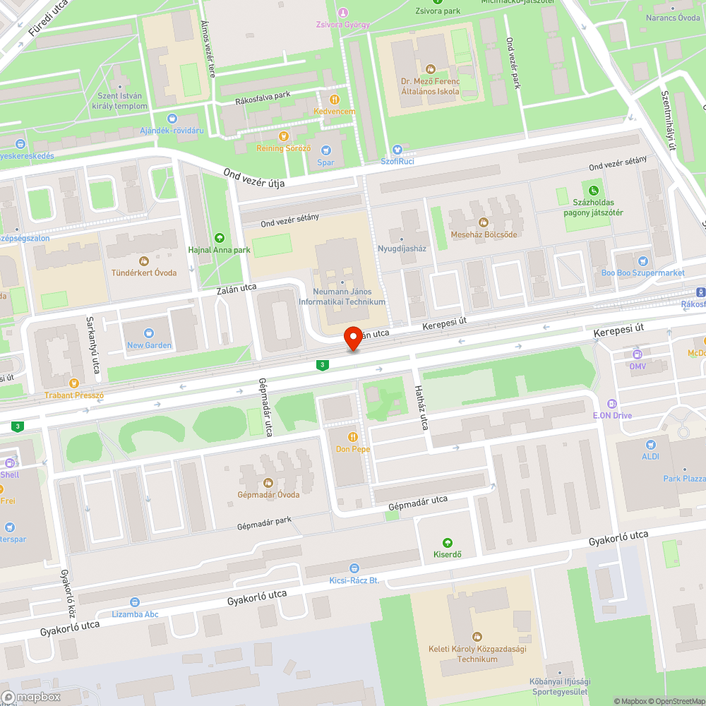 Nem működő gyalogosátkelő jelzőlámpa bejelentés helye