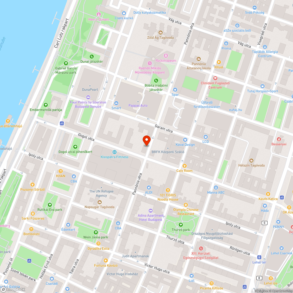 Veszélyes gyalogátkelő! bejelentés helye