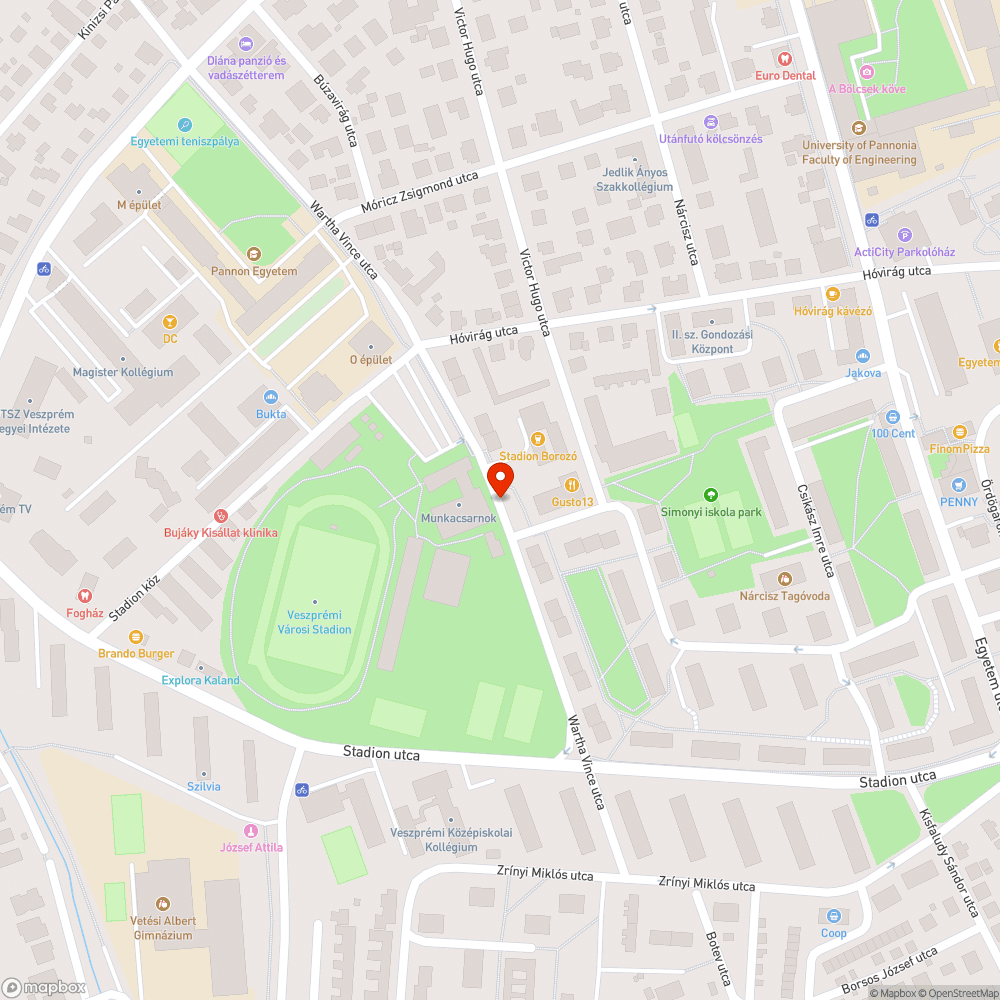 Hiányzó térkő a buszöbölben bejelentés helye