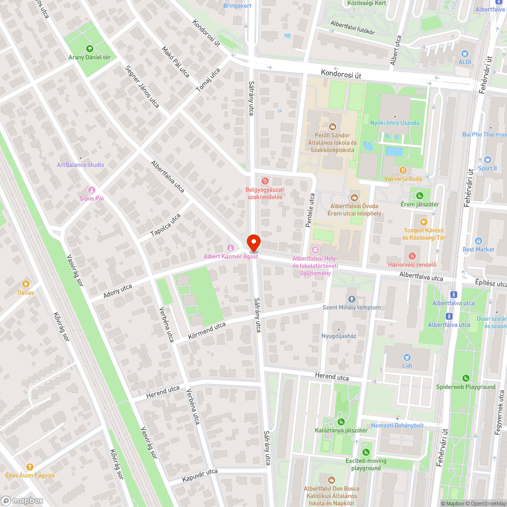 Sérült közműfedél bejelentés helye