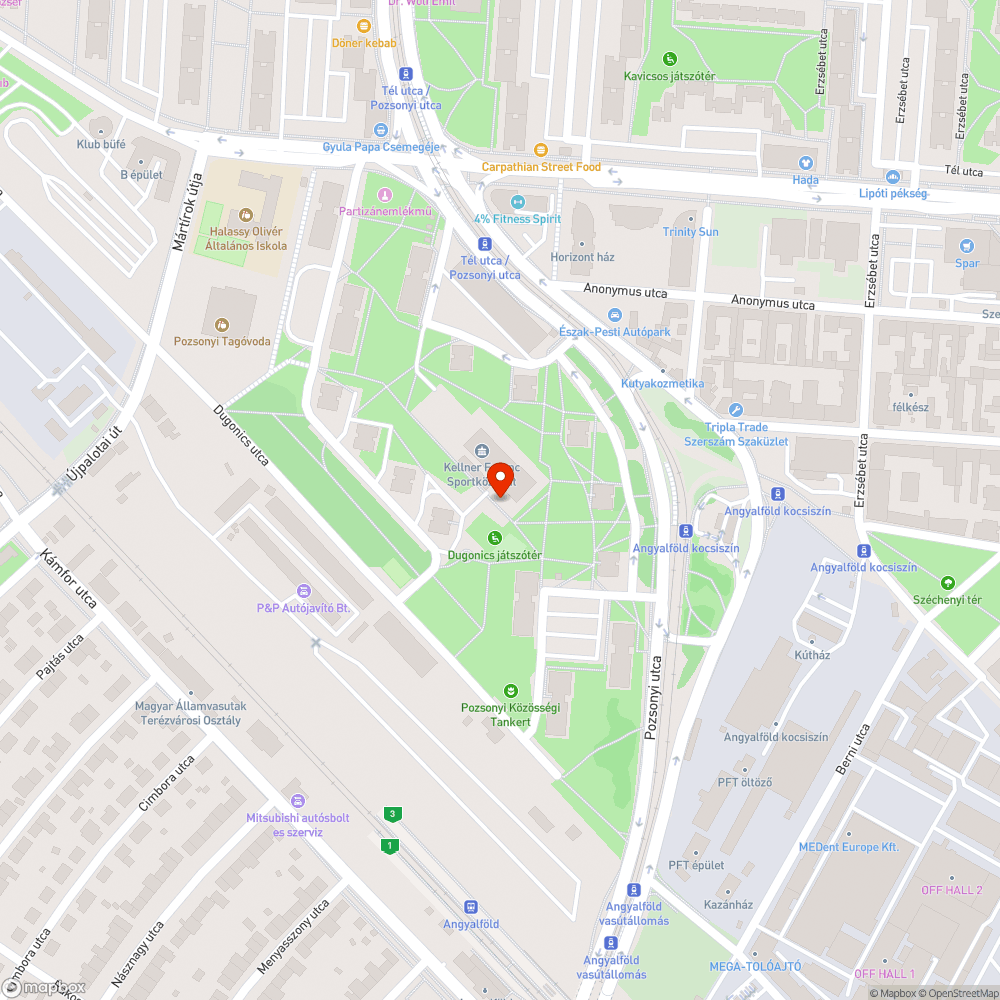 Eldugult esővíz gyűjtő bejelentés helye