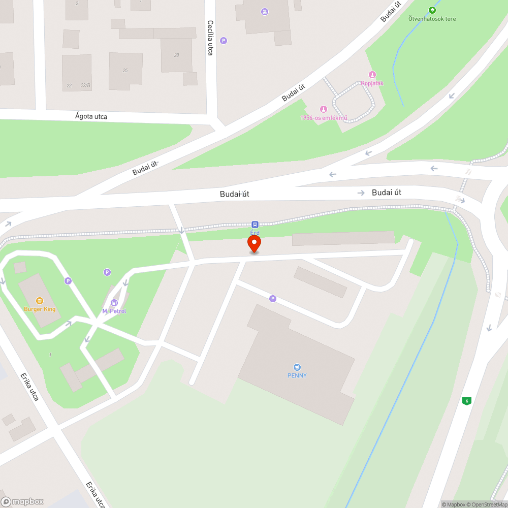 Rendszám nélküli kocsi a Penny parkolójában bejelentés helye