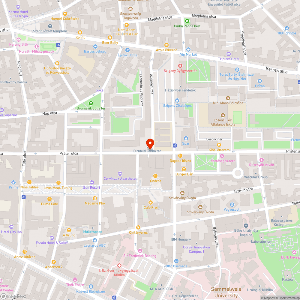 Szétesett korlát bejelentés helye