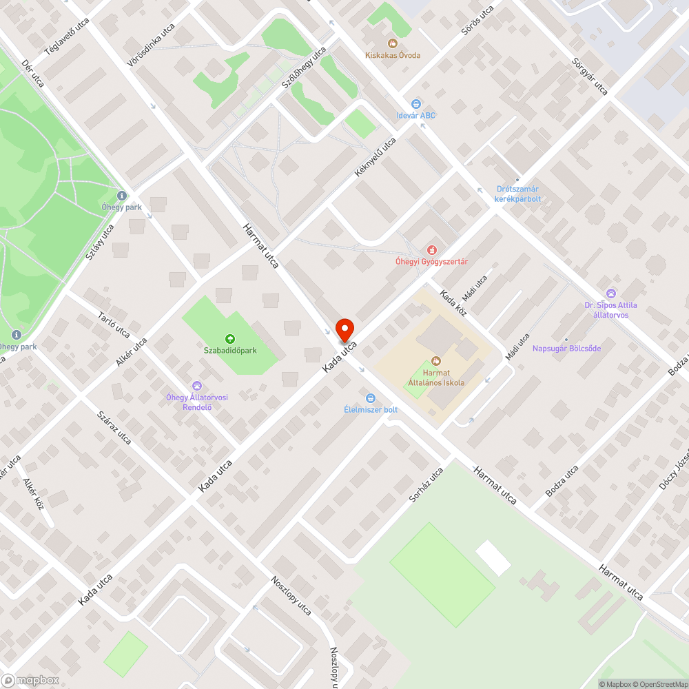 Piszkos, gyomos gyalogosátkelő bejelentés helye