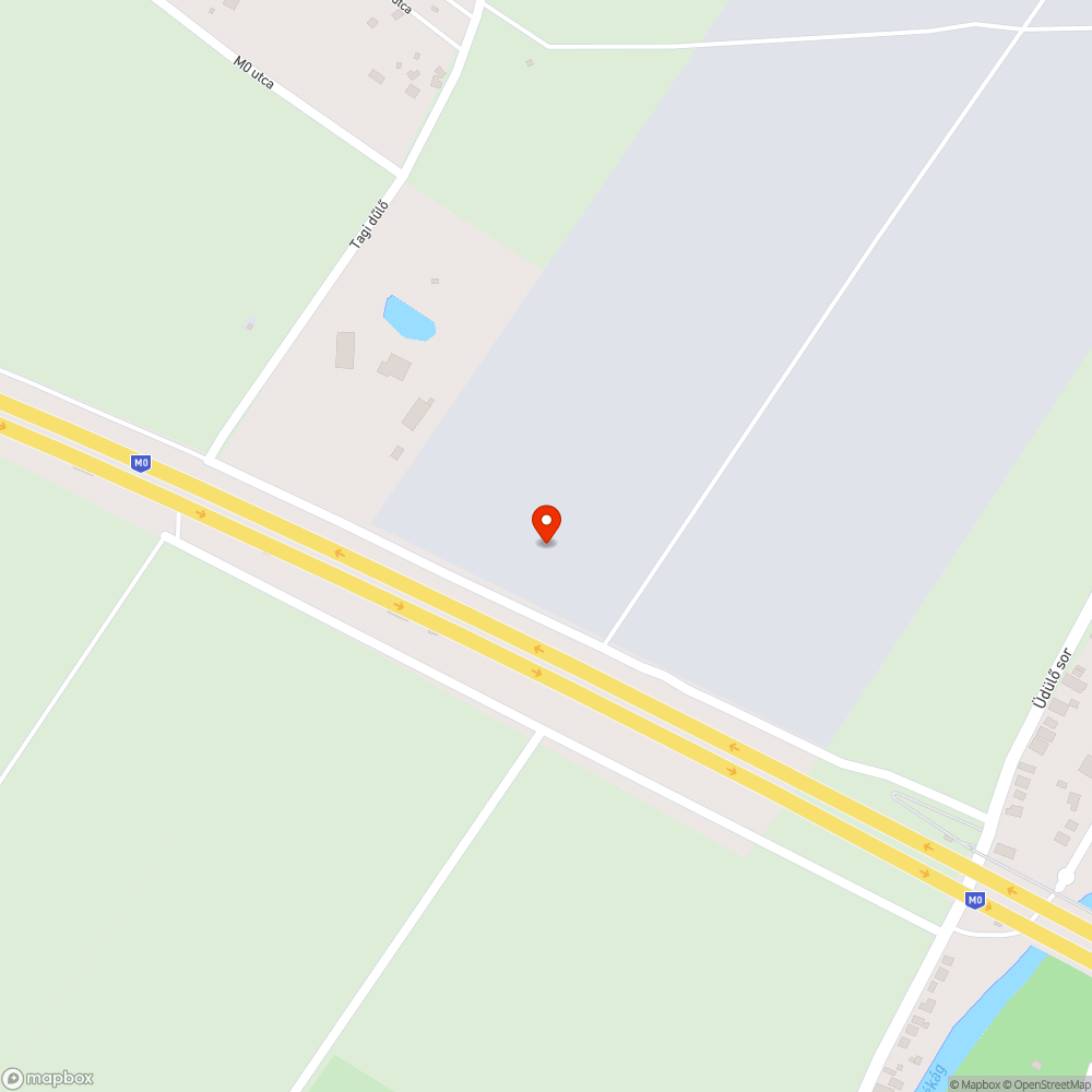 M0-ás autópálya hatalmas zajterhelés bejelentés helye