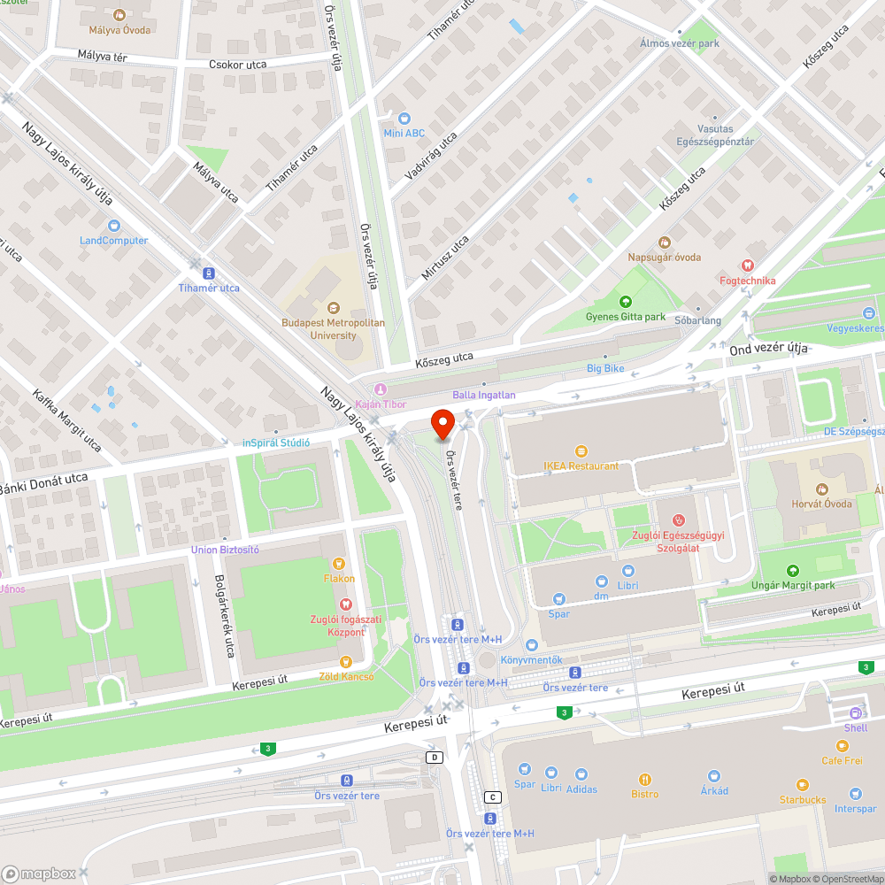 Elhagyott, funkció nélküli betontömb vas darabokkal bejelentés helye