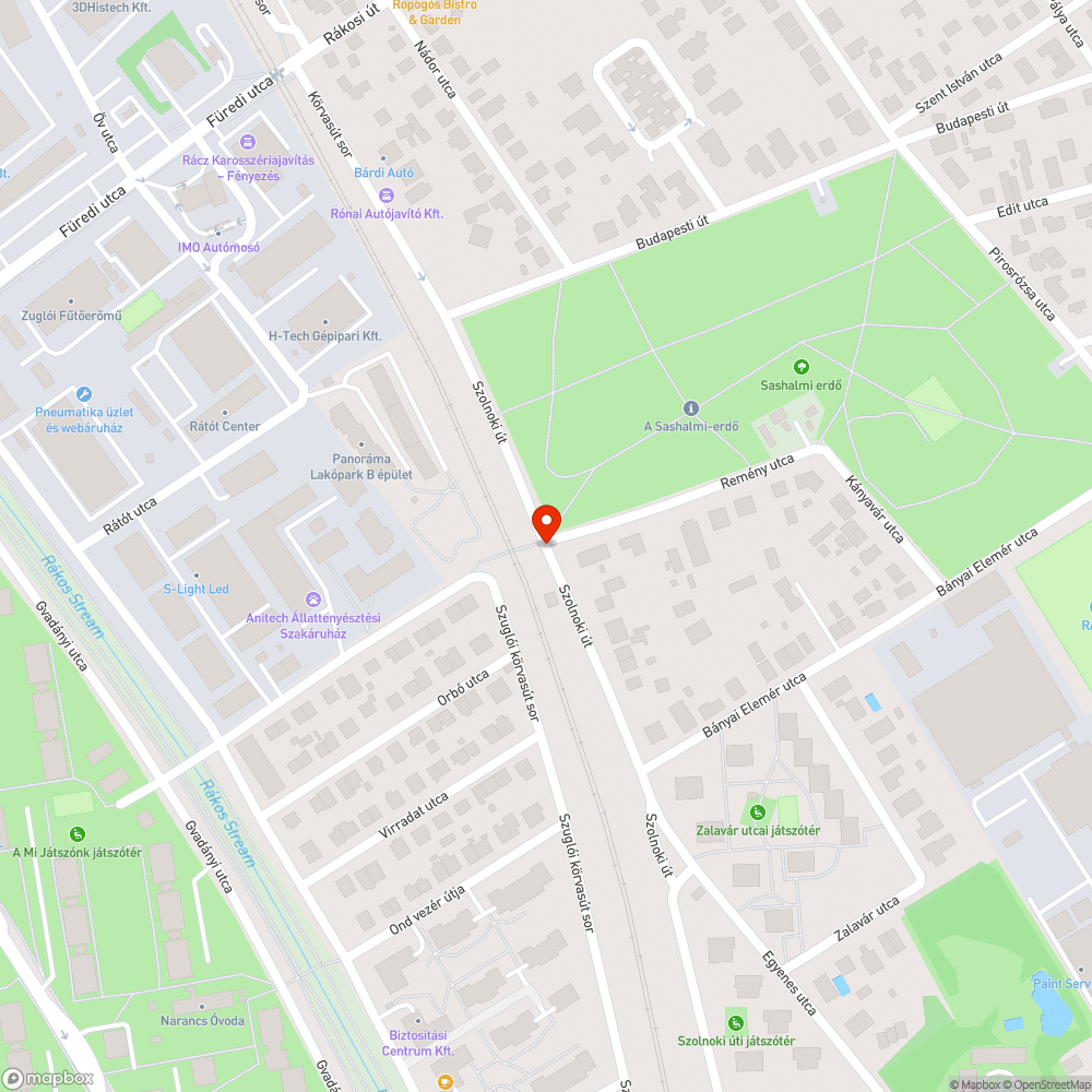 Süllyesztés nélküli szegély és veszélyre felhívás bejelentés helye