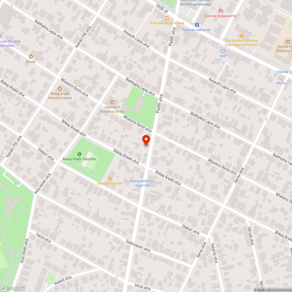 Kiálló fedlap bejelentés helye