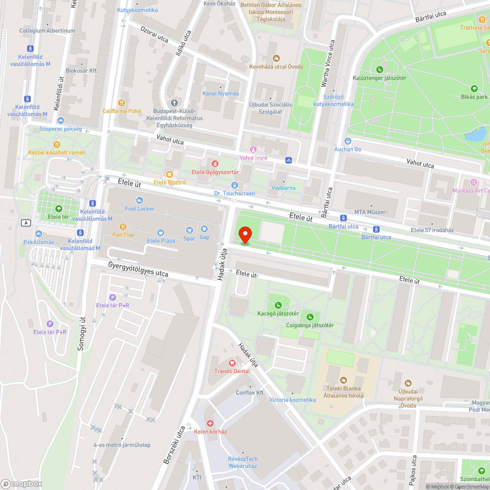 Szabálytalan parkolás bejelentés helye