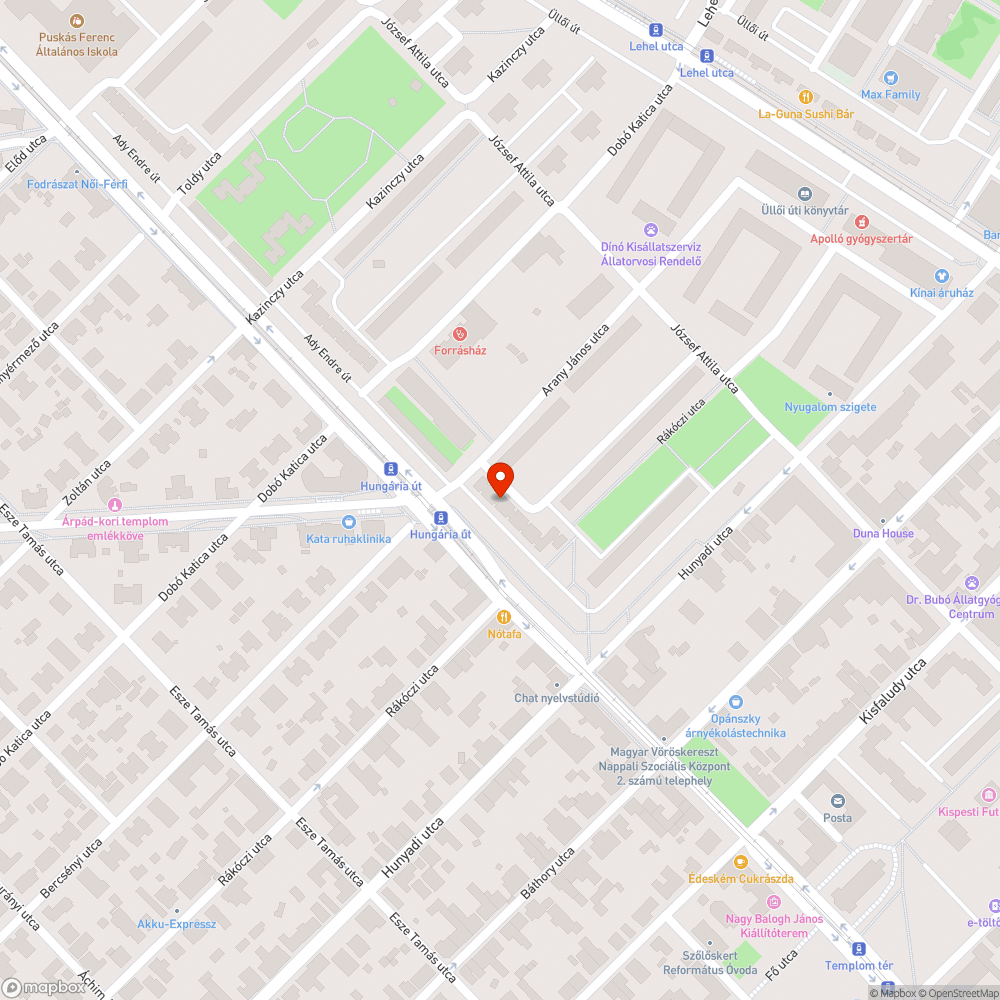 Elhagyott Audi bejelentés helye