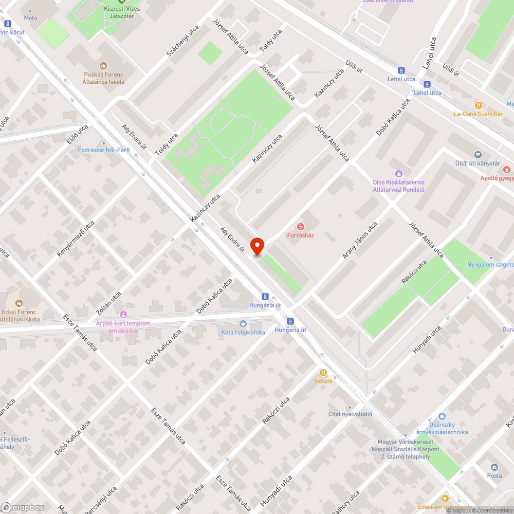 Elhagyott Daewoo bejelentés helye