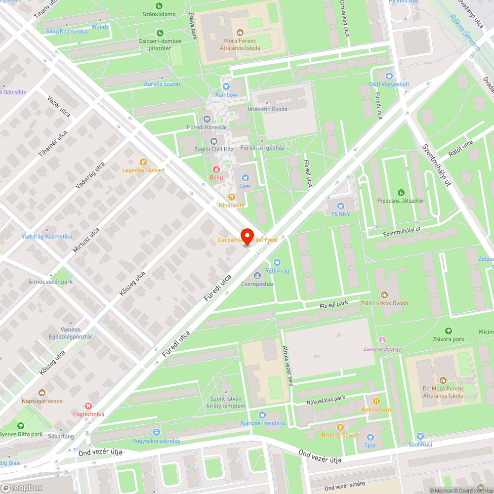 Rozsdás doboz a tartóoszlopon bejelentés helye