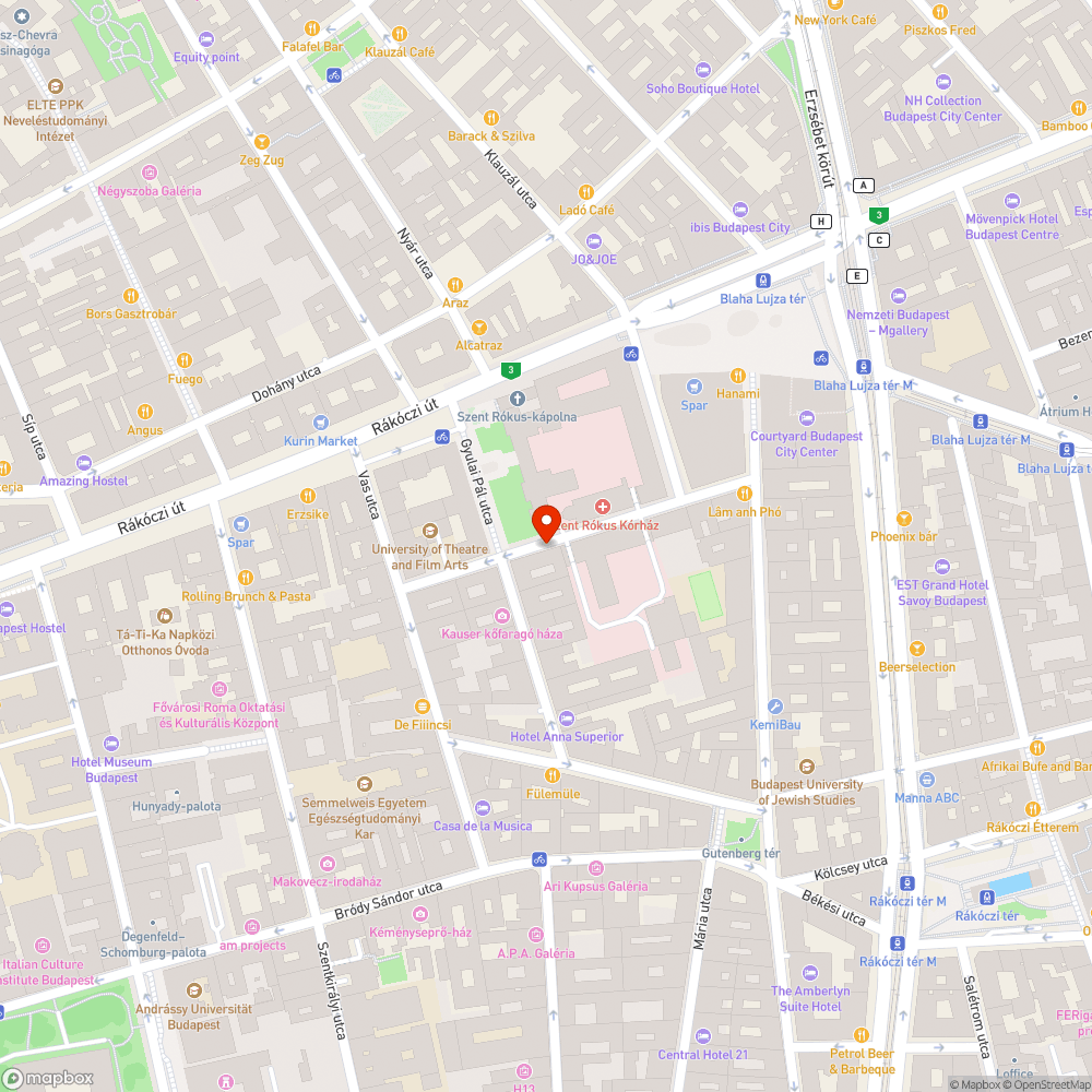 Beesési veszély bejelentés helye