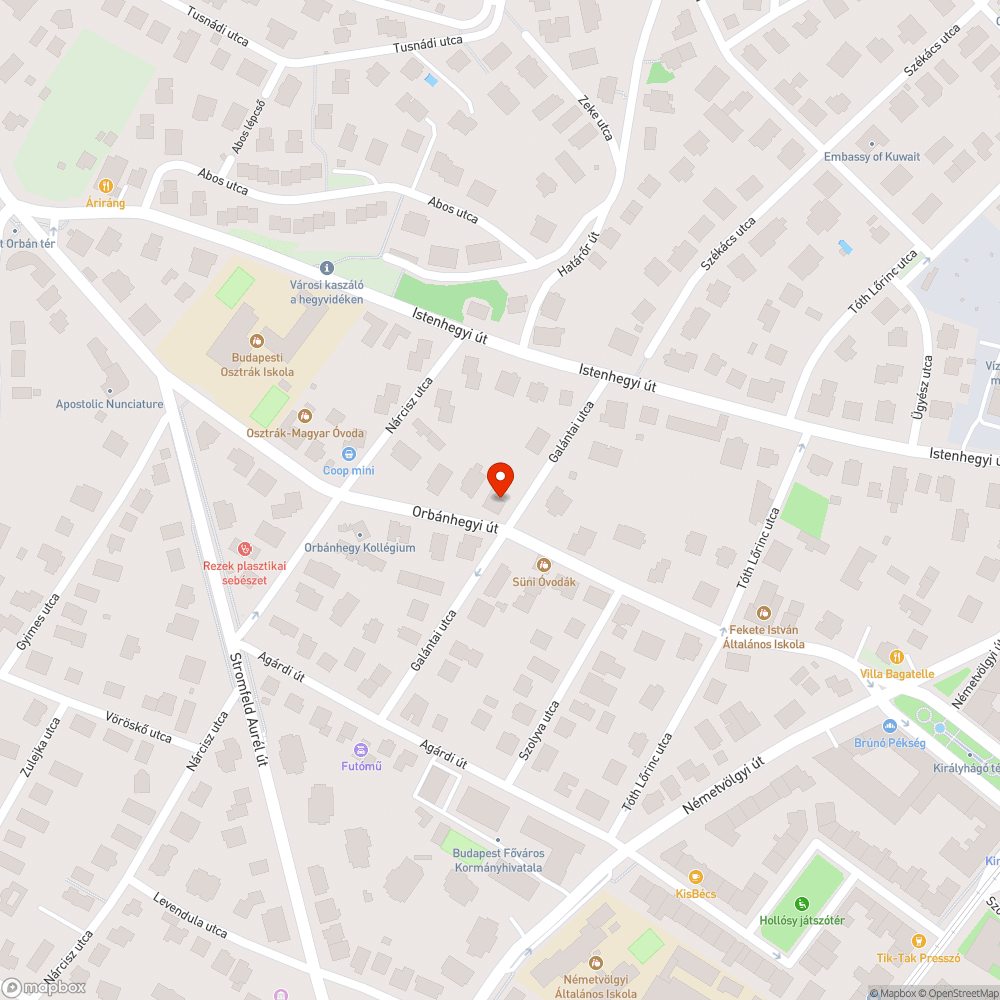 Konténer járhatatlanná teszi a járdát bejelentés helye