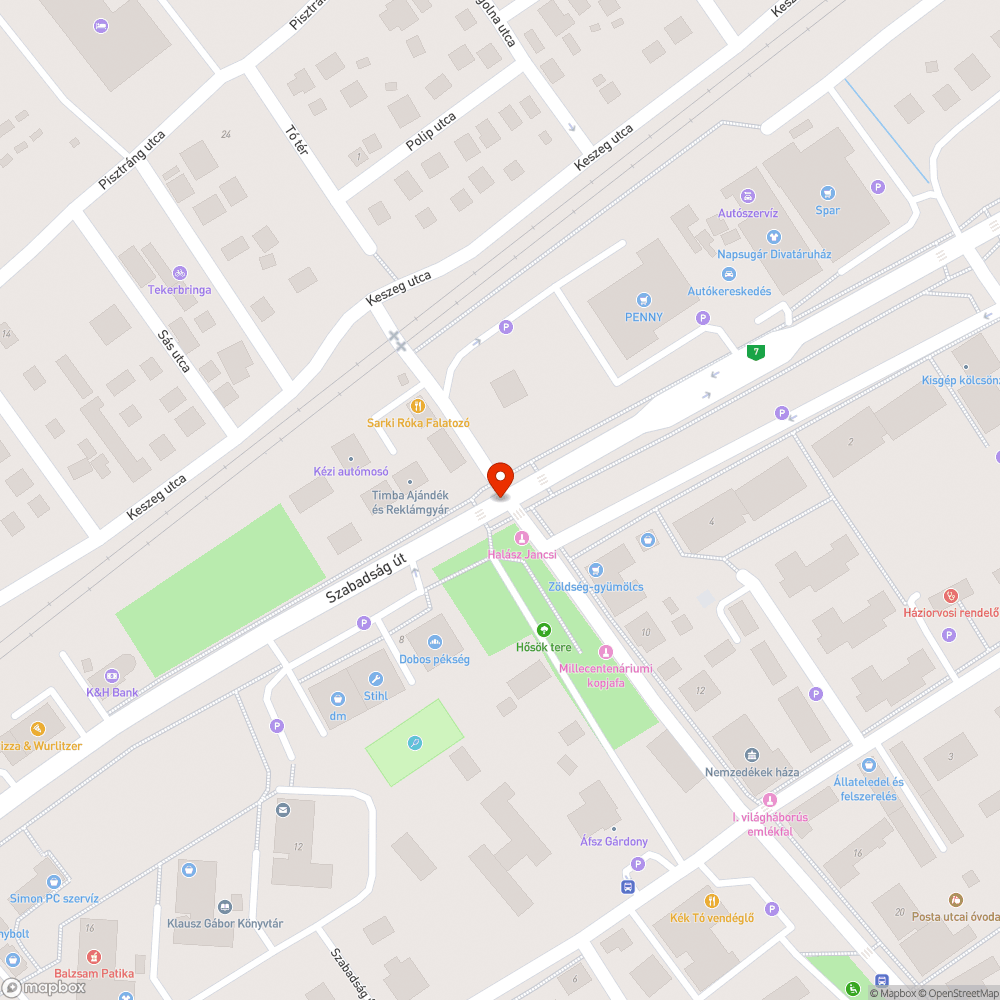 Átkelést jelző gomb hiányzik bejelentés helye