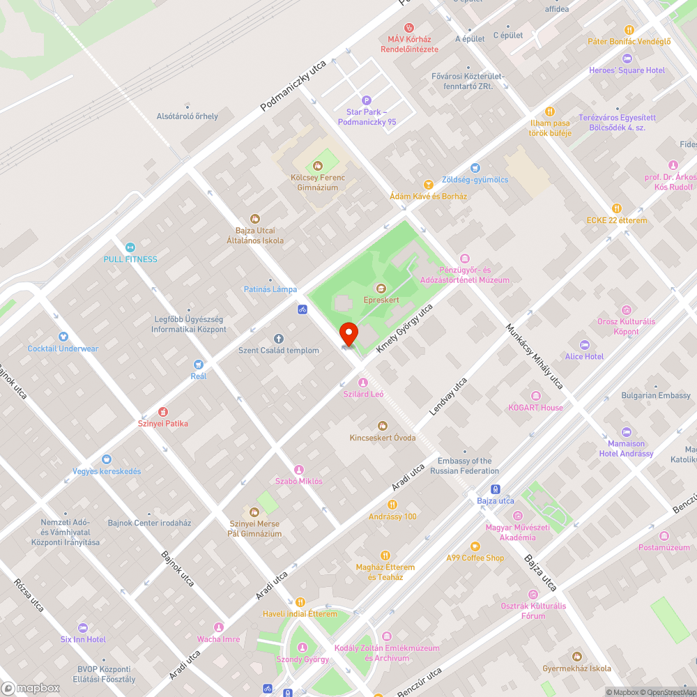 Valószínű rossz ereszcsatorna bejelentés helye