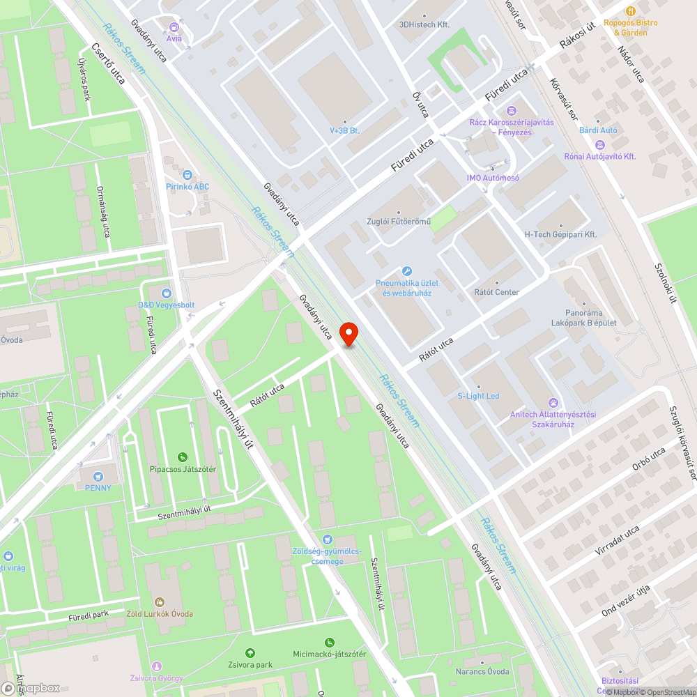 Roncs bejelentés helye