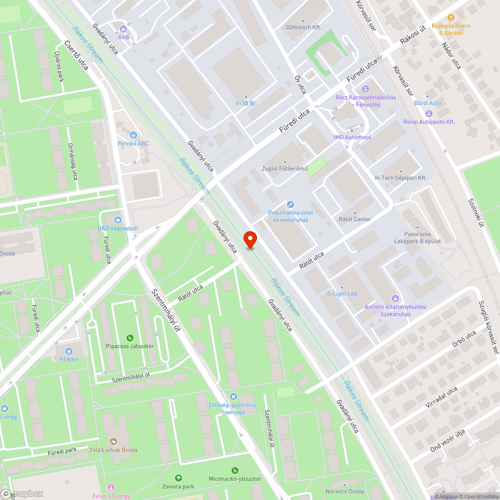 roncs bejelentés helye