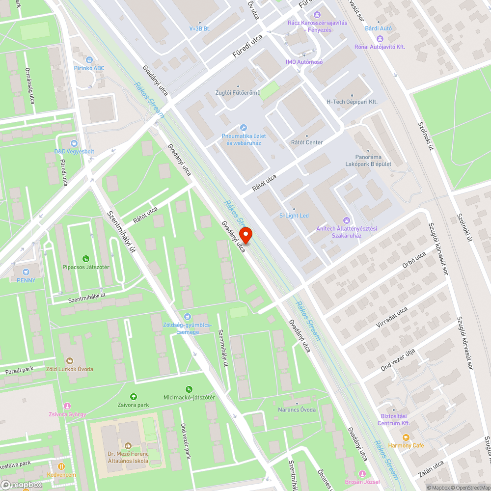 Roncs bejelentés helye