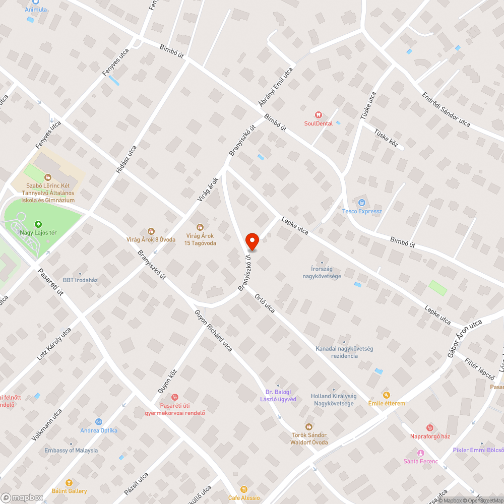 Defektes autó bejelentés helye