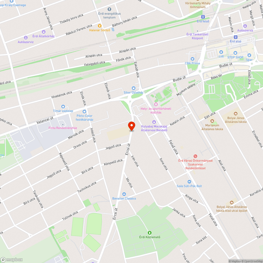 Ercsi úton otthagyott gk-val forgalomcsillapítás bejelentés helye