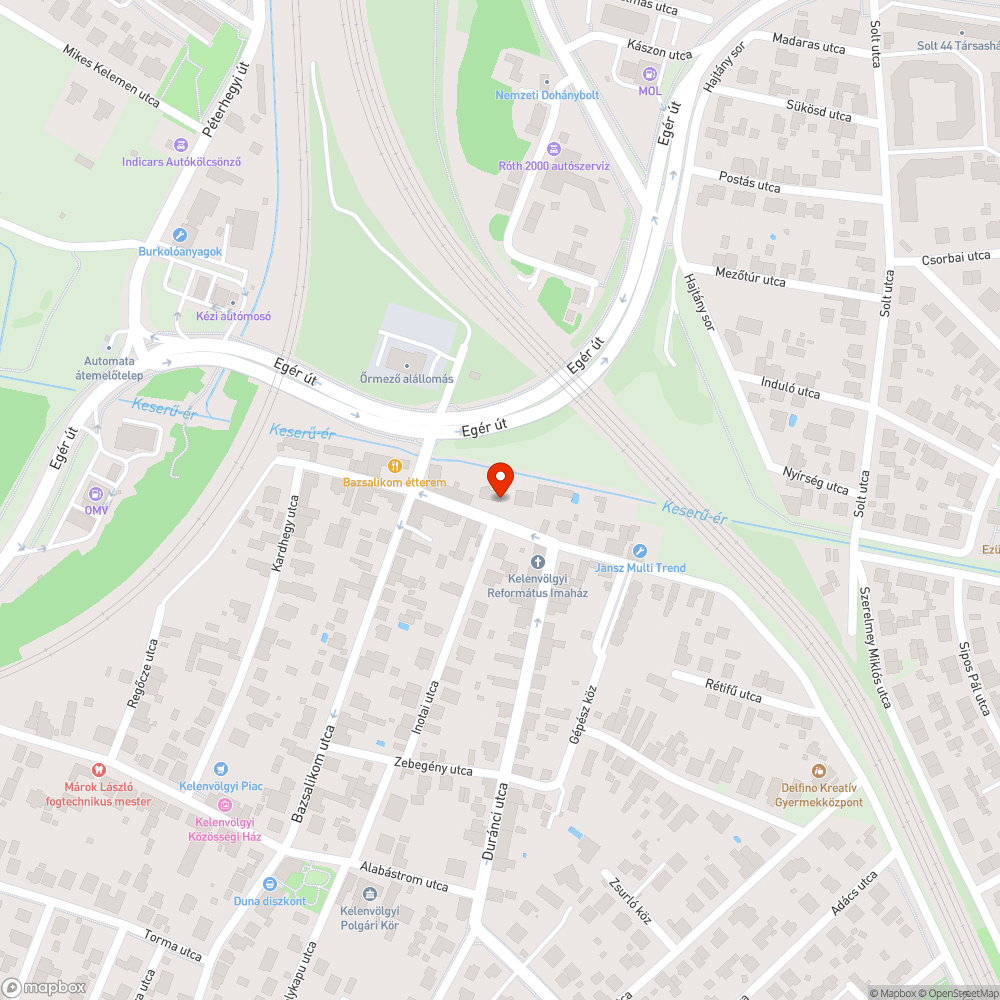 Kidőlni készülő fa bejelentés helye