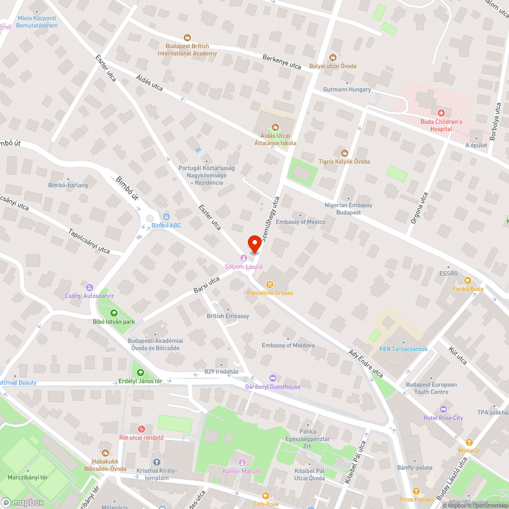 Hiányzó tükör bejelentés helye