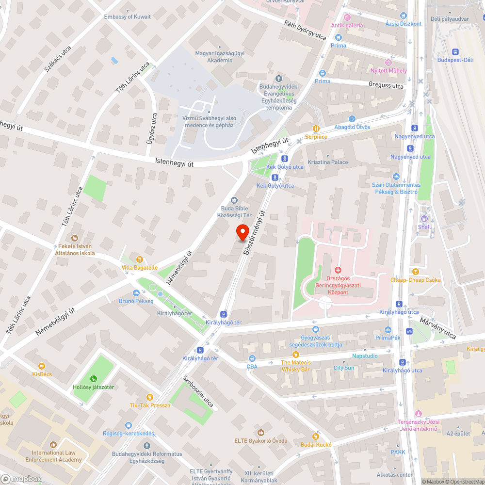 szemét_XII. ker. Böszörményi úton bejelentés helye