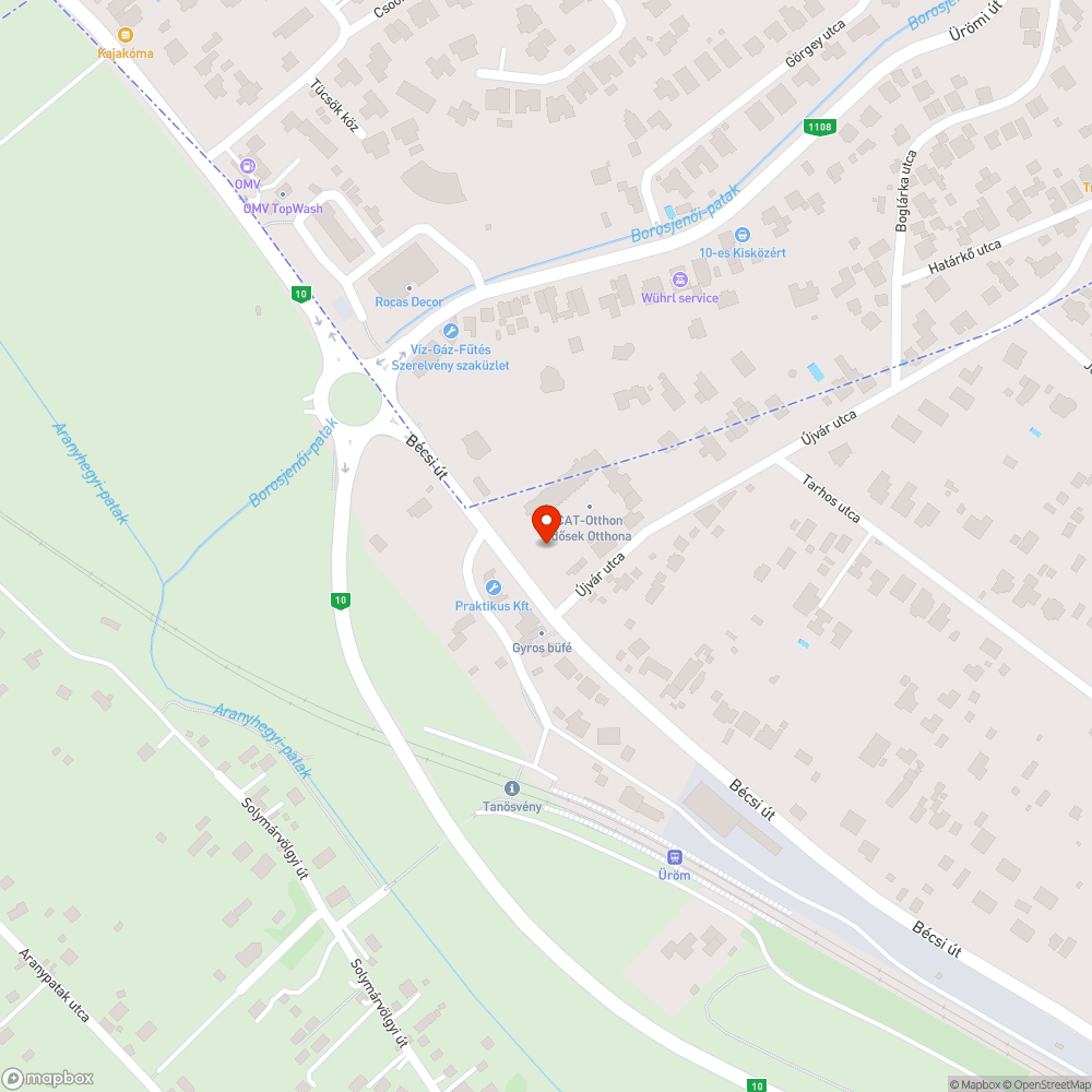 Artézi kút bejelentés helye