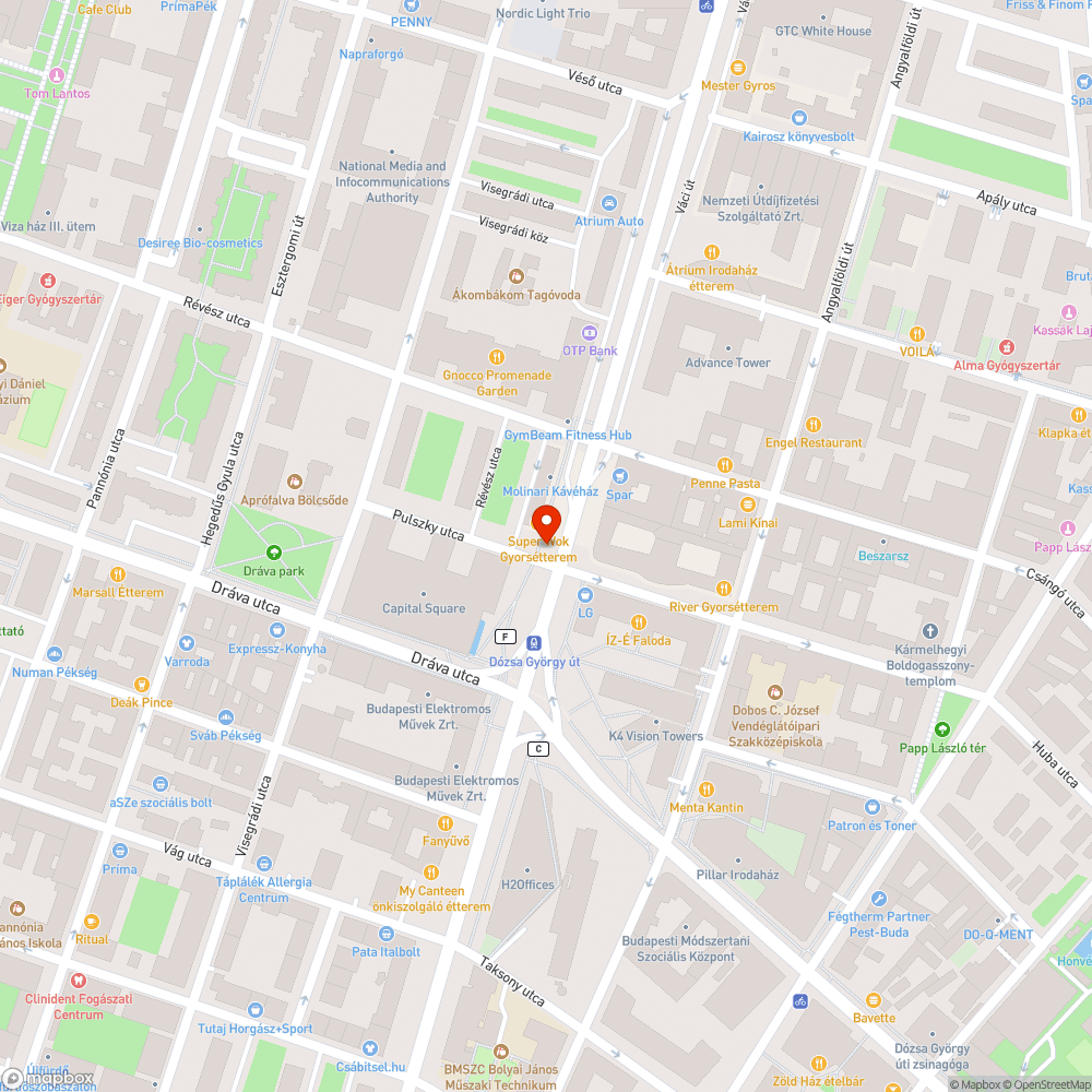 Nem akadálymentesített átkelő bejelentés helye