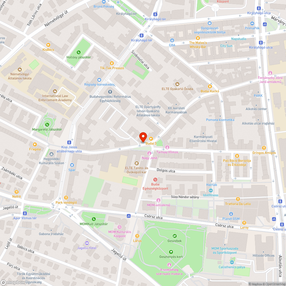 Útburkolat állapota bejelentés helye